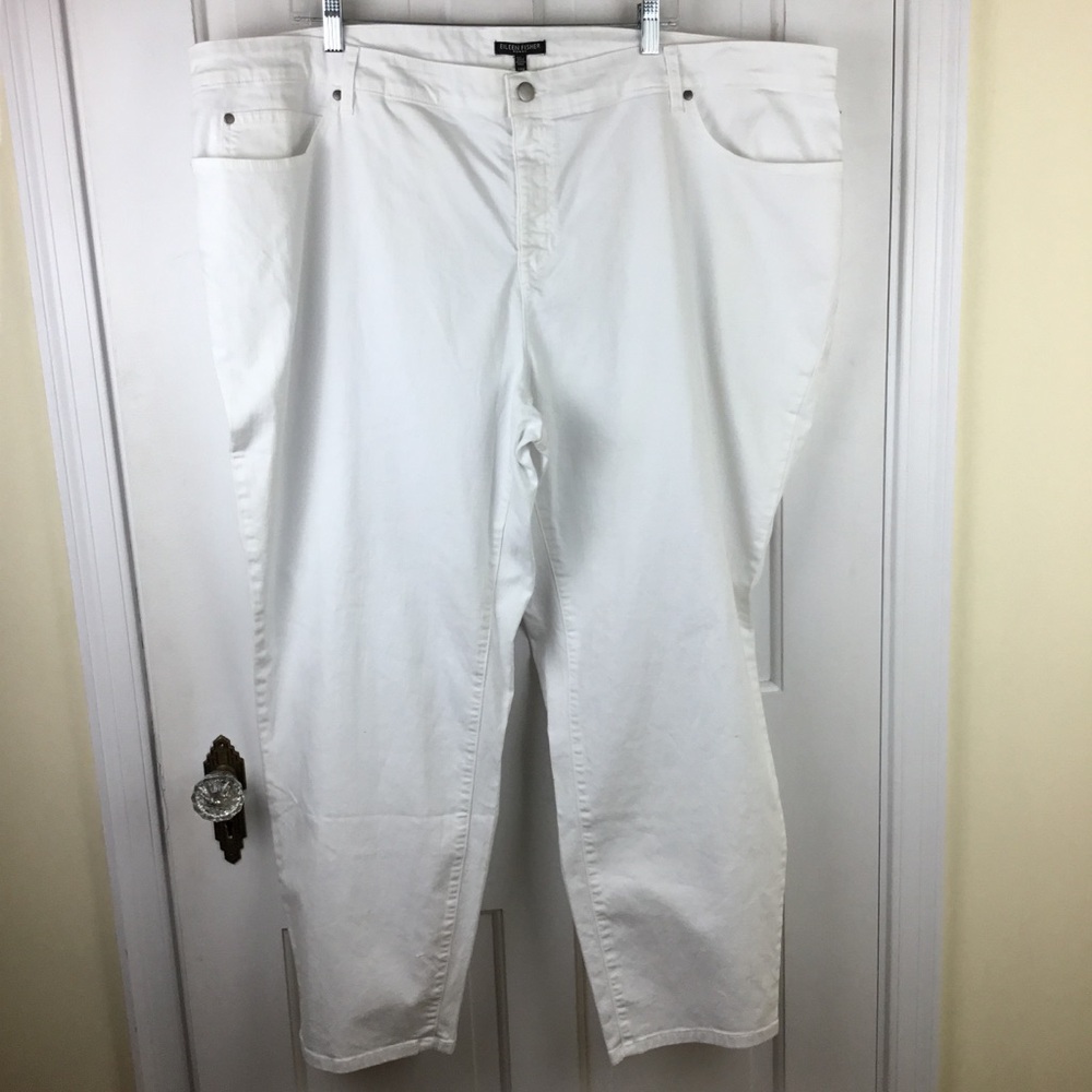 Eileen Fisher Organic Cotton Jeans Plus Size 24 NWT